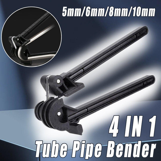 180 Degrees Tube Pipe Bender 4 in 1 for Brake Line Tubing 3/16 1/4 5/16 3/8