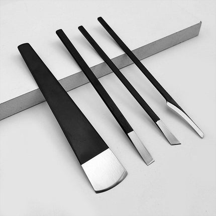 Home Pedicure Knife Set for Callus Removal Dead Skin Peeler Tool with 4 Blades