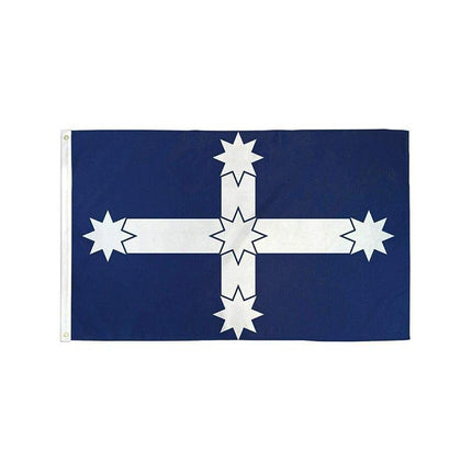Large Eureka Stockade Flag Southern Cross Australian Aussie Heavy Duty 90 x 150 - Aimall