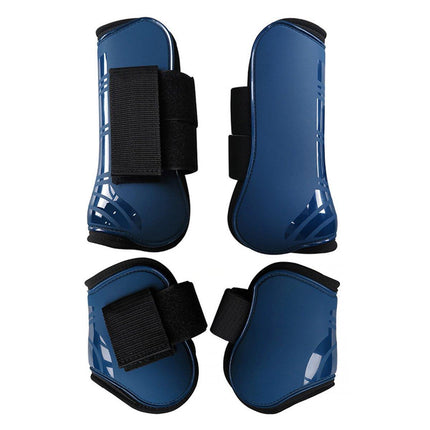 4pcs Show Jumping Horse Leg Warmers Gaiters for Joint Protection Equine Gear