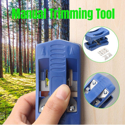 Hand Trimmer Scraper Woodworking Tool Plastic Flathead Shaping Carving DIY Tool