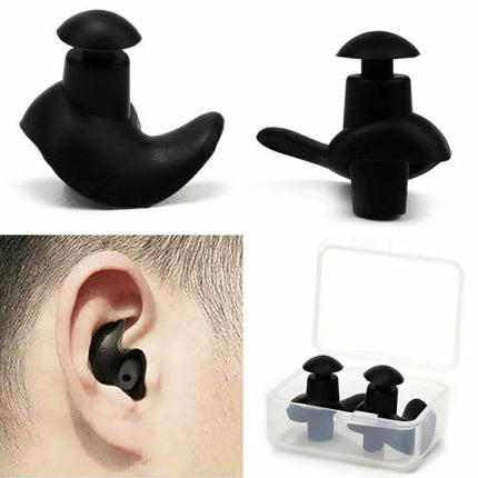 Silicone Swim Earplugs Swimmer Waterproof Swimming Antinoise Earplug