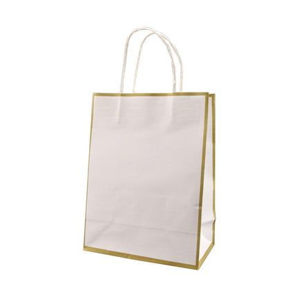 Gift Kraft Paper Bags for Packaging and Takeaway 50PCS