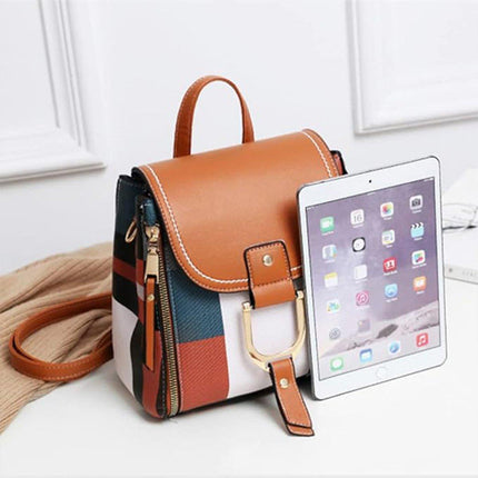 Large Capacity Shoulder Bag Backpack Casual School Bag Travel and Daily Use