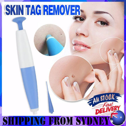 Auto Skin Tag Remover Bands Tool Loader Natural Spot Removal Cleaning Swabs Kit - Aimall