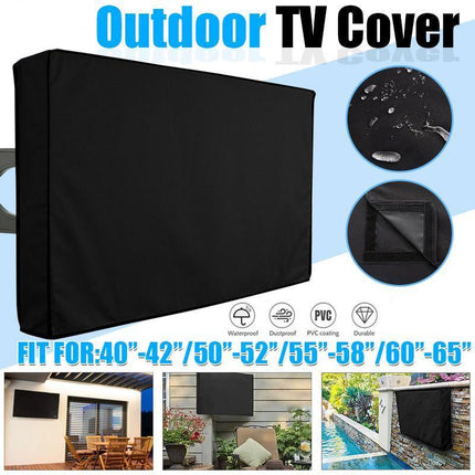 40-65 Inch Dustproof Waterproof TV Cover Outdoor Patio Flat Television Protector Aimall