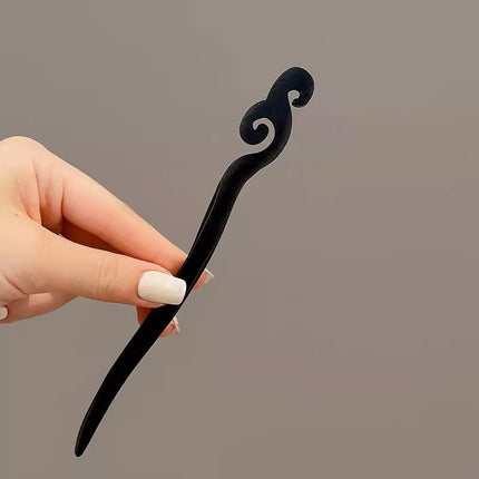 Retro Wooden Carved Hair Sticks Women Hairpin Barrette Chopsticks Accessories - Aimall