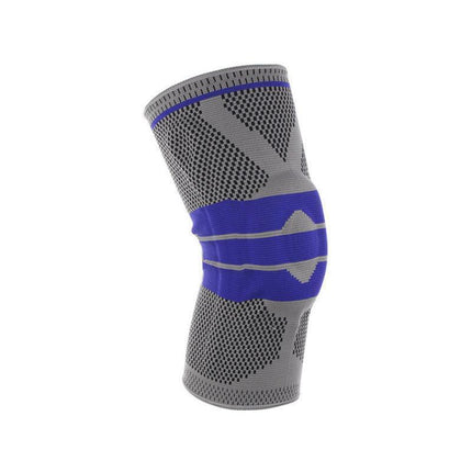 Knee Support Pads Brace Protector Full Gel Sports Joint Medial Gym Patella Strap Grey - Aimall
