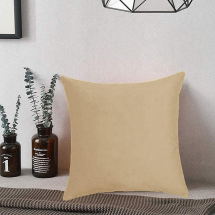 45cm*45cm Multicoloured Plain Solid Colour Cushion Cover Decorative Pillow Case - Aimall