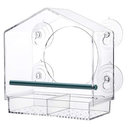 Large Window Bird Feeder Strong Suction Cups Superior Design Lifetime Guarantee - Aimall
