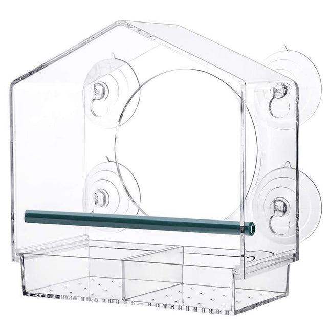 Large Window Bird Feeder Strong Suction Cups Superior Design Lifetime Guarantee - Aimall