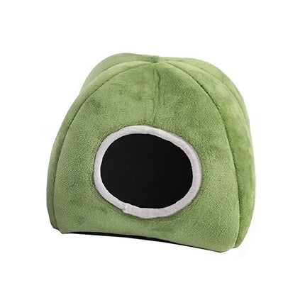 Soft Small Animal Guinea Pig Cozy Warm Pet Tent Hamster House Hideout Cave Bed - Aimall
