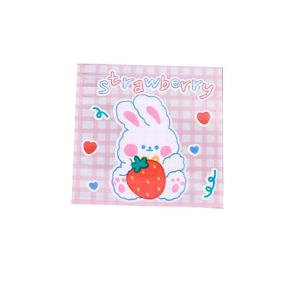 100pcs Cute Cartoon Ziplock Bags for Snacks Candy Cookies Plastic Storage Bags