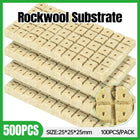 25X25 Type 100 Grain/Bag Soilless Culture Hydroponic Seedling Rock Wool Substrate