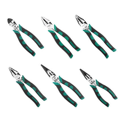 Labor-Saving Multi-Functional Tiger Pliers Flat Needle-Nose Diagonal Wire Pliers