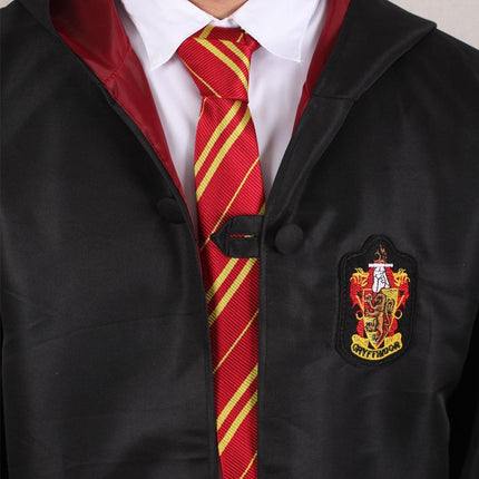 AU Harry Potter Gryffindor Ravenclaw Slytherin Robe Cloak Tie Costume Wand Scarf - Aimall