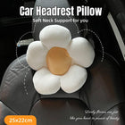 Plush Headrest Neck Pillow Cute Flower Cushion Soft Travel Support for Neck Rest