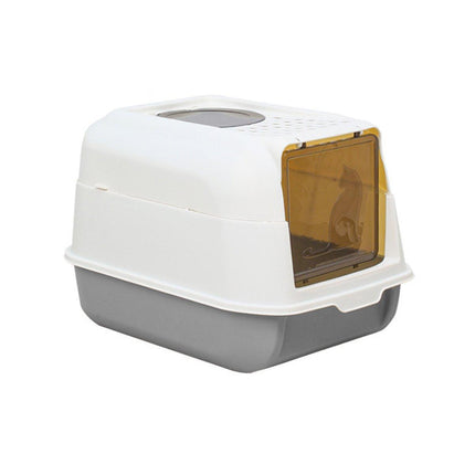 Large Detachable Enclosed Cat Litter Box Spatter-Proof Fully Enclosed Cat Toilet