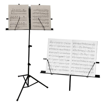 Foldable Sheet Music Stand Tripod Holder with Carry Bag for Stage Violin Guitar - Aimall