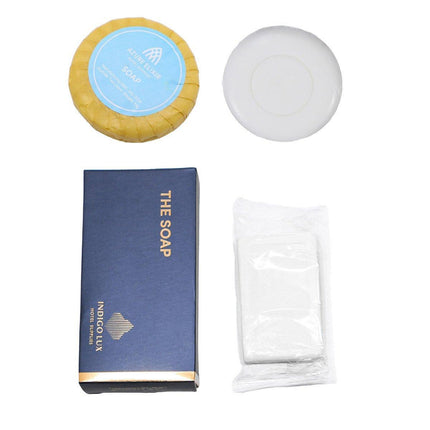 50pcs Hotel Soap Bars for Guesthouse Bathroom Travel Toiletries Set Hotel Use