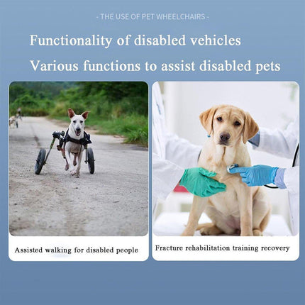 Pet Supplies Recovery Leash Assistance Car for Small and Medium Disabled Pets