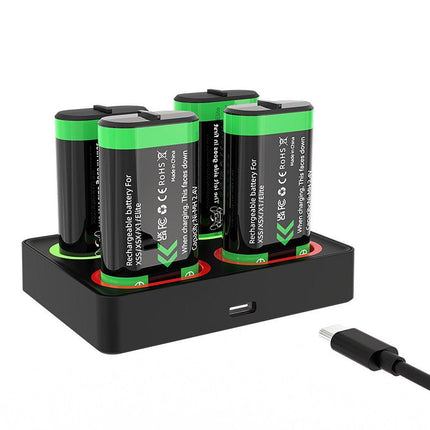 Rechargeable Battery Pack and Charging Dock for Xbox One Series S X Controller