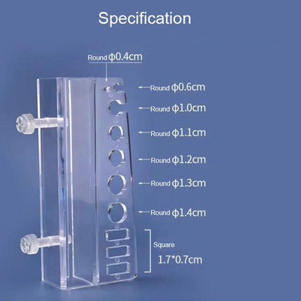 Aquarium Glass Inlet Outlet Pipe Fish Tank Filter Oil Removal Plant Holder