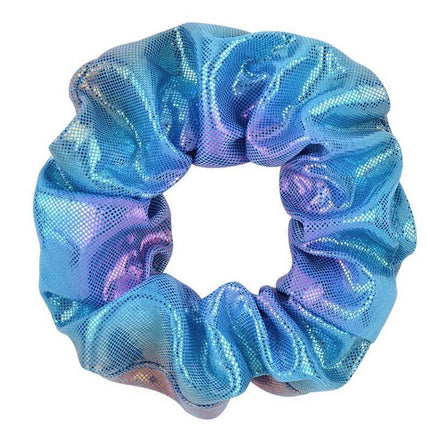 10PCS Shiny Metallic Elastic Hair Ties Women Hair Scrunchies Ponytail Holder - Aimall