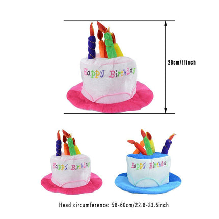 Birthday Cake Hat Party Supplies Fun Performance Masquerade Celebration Hat