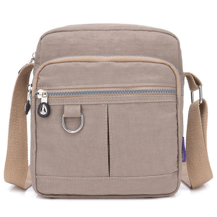 Ladies Shoulder Bag Nylon Fabric Lightweight Crossbody Small Casual Handbag
