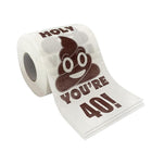 Prank Gag Printed Poop Funny Toilet Paper Roll Novelty Gag Gift for Pranks