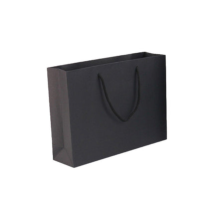 25X Kraft Paper Bags Gift Shopping Bag Carry White Pink Black Bag With Handles