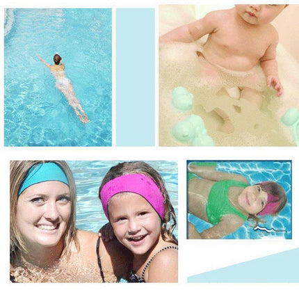 Adjustable Waterproof Swimming Headband for Ear Protection Unisex Diving Use