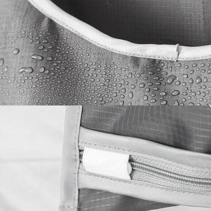 Hanging Laundry Bag Over Door Clothes Washing Storage Basket Foldable Hamper Ordinary - Aimall