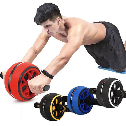 Abdominal Muscle Wheel Exercise Roller Fitness Equipment for Home Gym Men Women