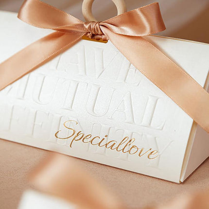 5PCS Portable Luxury Wedding Candy Gift Boxes Favour Packaging High-end Party