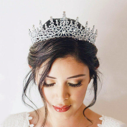 Tiara Crystal Rhinestone Crown Princess Rhinestone Crown Prom Crystal Headband