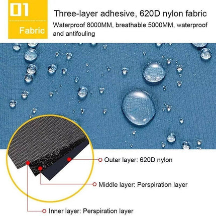 Waterproof Gaiters Snowproof Sandproof Leg Cover Hiking Skiing Outdoor Gear