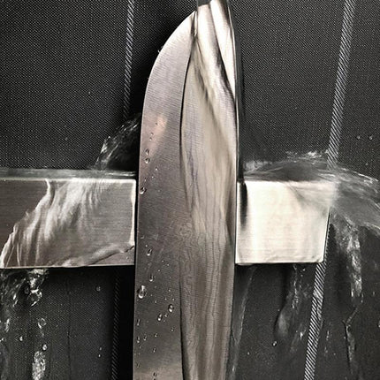 40/50cm Stainless Steel Magnetic Knife Rack Holder Knives Tool Shelf Magnet NEW - Aimall