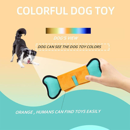 Interactive Dog Puzzle Toys Food Dispensing Stress Relief Hidden Treat Training