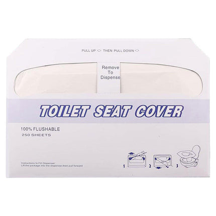 2PCS Travel Disposable Toilet Seat Covers Soluble Paper For Hotel Household Use
