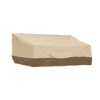 Outdoor Waterproof Patio Chair Lounge Deep Seat Cover Furniture Cover Beige Coffee - Aimall