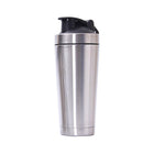 500/750ML Stainless Steel Protein Blender Shaker Cup Bottle Mixed Water Sport