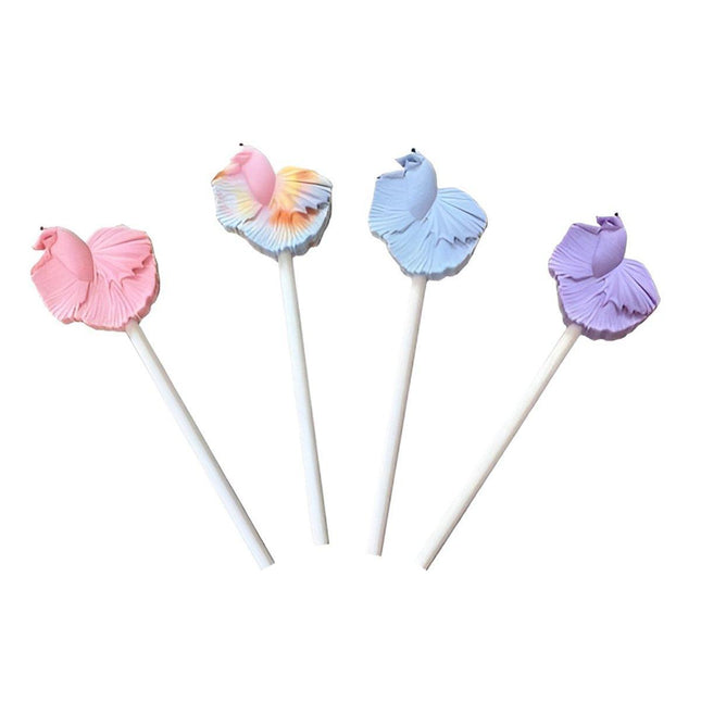 Fish Teaser Stick Interactive Training Pen Toy for Fish Tank Fun and Engagement
