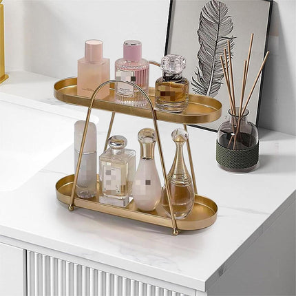 Jewelry Rack Organizer Stand Cosmetic Display Desktop Storage Holder for Home