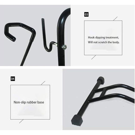 Mountain Bicycle Stand Parking Rack L Shaped Frame Bike Display Maintenance Tool