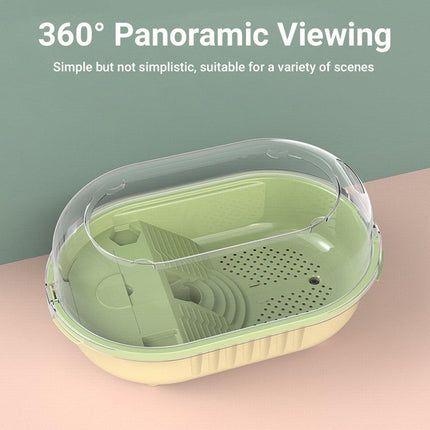 Household Large Turtle Jar Plastic Tank For Pet Reptile Turtle Care Supplies