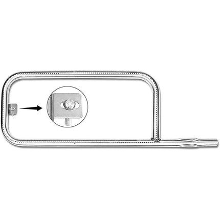 For Weber Q200 Q220 Q2000 Q2200 Stainless Steel Grill Burner Tube With Screw