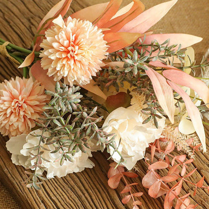 Home Decor Fake Flower Bouquet Artificial Flowers Living Room Wedding Decoration