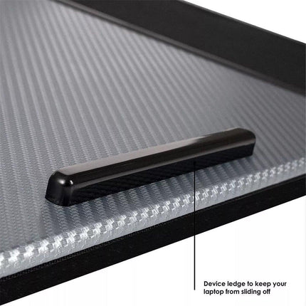 Multi Functional Laptop Desk with Cushion and Mouse Pad for Computer and Tablet